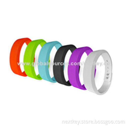 OLED Screen iOS 6.0/Android 4.3 Multifunction Silicone Wristbands, Multiple Colors to Choose